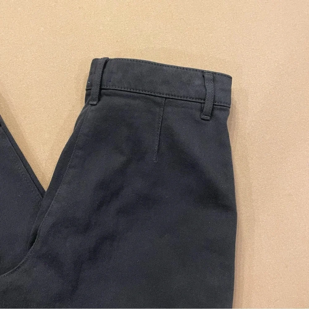 Aritzia Wilfred Free Black Denim Adjustable Cuff Black Cargo Pants Size 4